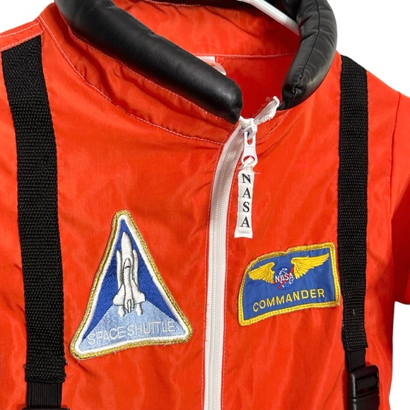 🎃 Aeromax Toys Costume 4-6 Astronaut Flight Suit Orange - Picture 3 of 13